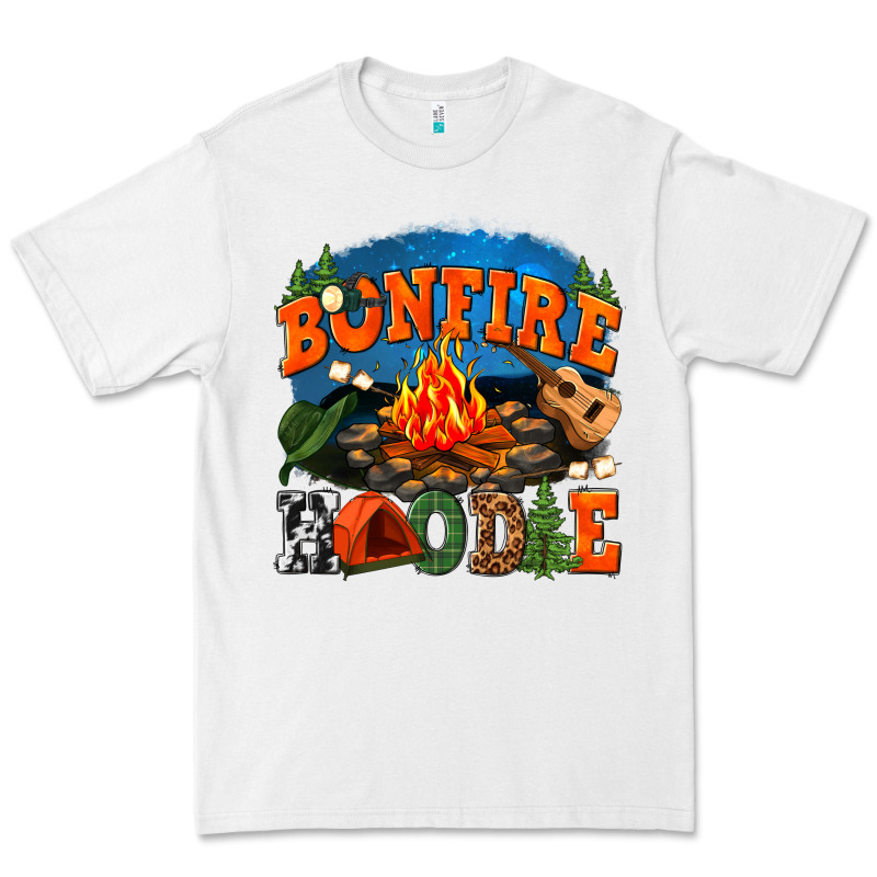Bonfire Hoodie Premium Tee by texasbilliewilder | Teevron