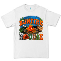 White bonfire hoodie Premium Tee - texasbilliewilder