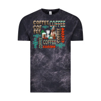 Cloud Black coffee Vintage Tee - AdoDesignShop