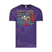 Cloud Purple coffee Vintage Tee - AdoDesignShop