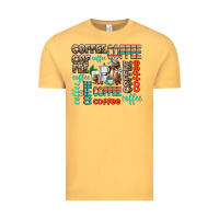 Vintage Mustard coffee Vintage Tee - AdoDesignShop