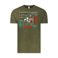 Vintage Olive coffee Vintage Tee - AdoDesignShop