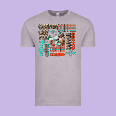 Coffee Vintage Tee Designed By Adodesignshop