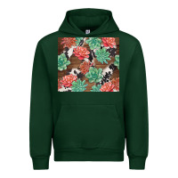 Forest Green succulents and cowhide Urban Hoodie - TumblerDesignByShophia