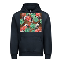 Navy succulents and cowhide Urban Hoodie - TumblerDesignByShophia