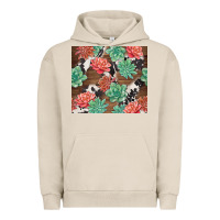 Succulents And Cowhide Urban Hoodie | Teevron