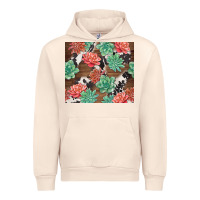 Sandshell succulents and cowhide Urban Hoodie - TumblerDesignByShophia