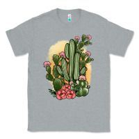 Heather Grey cactus Classic Tee - JahusDesignShop