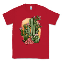 Red cactus Classic Tee - JahusDesignShop