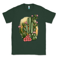 Sports Green cactus Classic Tee - JahusDesignShop