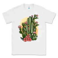 White cactus Classic Tee - JahusDesignShop