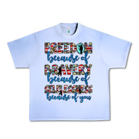 Grape Ice freedom because of bravery because of selflessness because of you Urban Heavy Tee - JahusDesignShop
