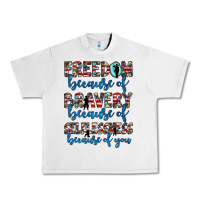 Lunar Rock freedom because of bravery because of selflessness because of you Urban Heavy Tee - JahusDesignShop
