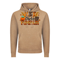 Vintage Coffee hey there pumpkin Vintage Hoodie - RacoonDesign