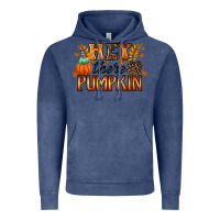 Vintage Denim hey there pumpkin Vintage Hoodie - RacoonDesign