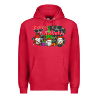 Cardinal Merry Christmas - Gnome - Gnome Premium Hoodie - Bettercallsaul