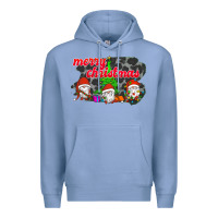 Colony Blue Merry Christmas - Gnome - Gnome Premium Hoodie - Bettercallsaul
