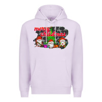 Lilac Merry Christmas - Gnome - Gnome Premium Hoodie - Bettercallsaul