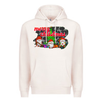 Pale Pink Merry Christmas - Gnome - Gnome Premium Hoodie - Bettercallsaul
