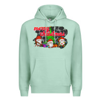 Seafoam Merry Christmas - Gnome - Gnome Premium Hoodie - Bettercallsaul