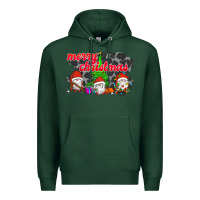Sports Green Merry Christmas - Gnome - Gnome Premium Hoodie - Bettercallsaul