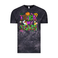 Cloud Black trick or teach Vintage Tee - AdoDesignShop