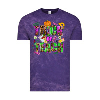 Cloud Purple trick or teach Vintage Tee - AdoDesignShop