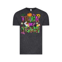 Vintage Black trick or teach Vintage Tee - AdoDesignShop