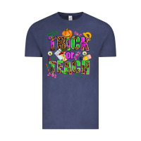 Vintage Denim trick or teach Vintage Tee - AdoDesignShop