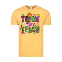 Vintage Mustard trick or teach Vintage Tee - AdoDesignShop