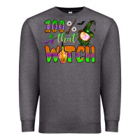 Charcoal Heather 100  that witch Premium Sweatshirt - BundleAndBundleShop