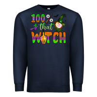 Navy 100  that witch Premium Sweatshirt - BundleAndBundleShop