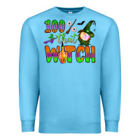 Ocean Blue 100  that witch Premium Sweatshirt - BundleAndBundleShop