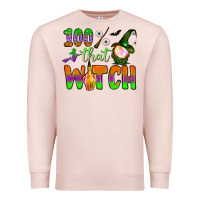 Pale Pink 100  that witch Premium Sweatshirt - BundleAndBundleShop