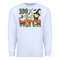 White 100  that witch Premium Sweatshirt - BundleAndBundleShop