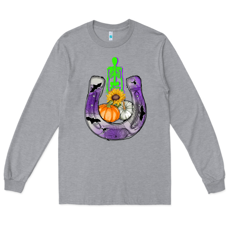 Horseshoe Halloween Long Sleeve Tee by AdoDesignShop | Teevron