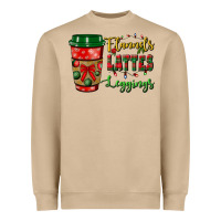 Mushroom flannels lattes leggings Heavyweight Sweatshirt - BundleAndBundleShop