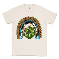 Natural cactus rainbow Classic Tee - JahusDesignShop
