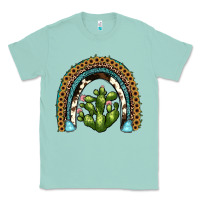 Seafoam cactus rainbow Classic Tee - JahusDesignShop