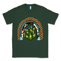 Sports Green cactus rainbow Classic Tee - JahusDesignShop