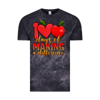 Cloud Black 100 days of making a difference Vintage Tee - Artiststas