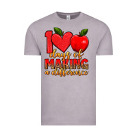 100 Days Of Making A Difference Vintage Tee | Teevron