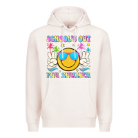 Pale Pink schools out for summer Premium Hoodie - JahusDesignShop