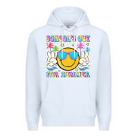White schools out for summer Premium Hoodie - JahusDesignShop