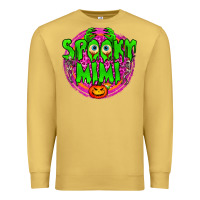 Antique Gold spooky mimi Premium Sweatshirt - BundleAndBundleShop