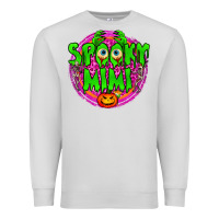 Dove Grey spooky mimi Premium Sweatshirt - BundleAndBundleShop