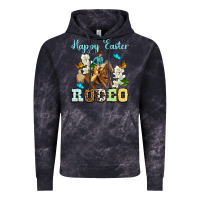 Cloud Black Happy Easter rodeo Vintage Hoodie - OliviaCreatesArt