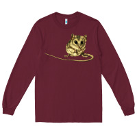 Burgundy Dunnart Long Sleeve Tee - LillyAllenDesigns