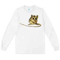White Dunnart Long Sleeve Tee - LillyAllenDesigns