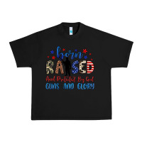 Black born raised and protected by god guns and glory Urban Heavy Tee - JahusDesignShop
